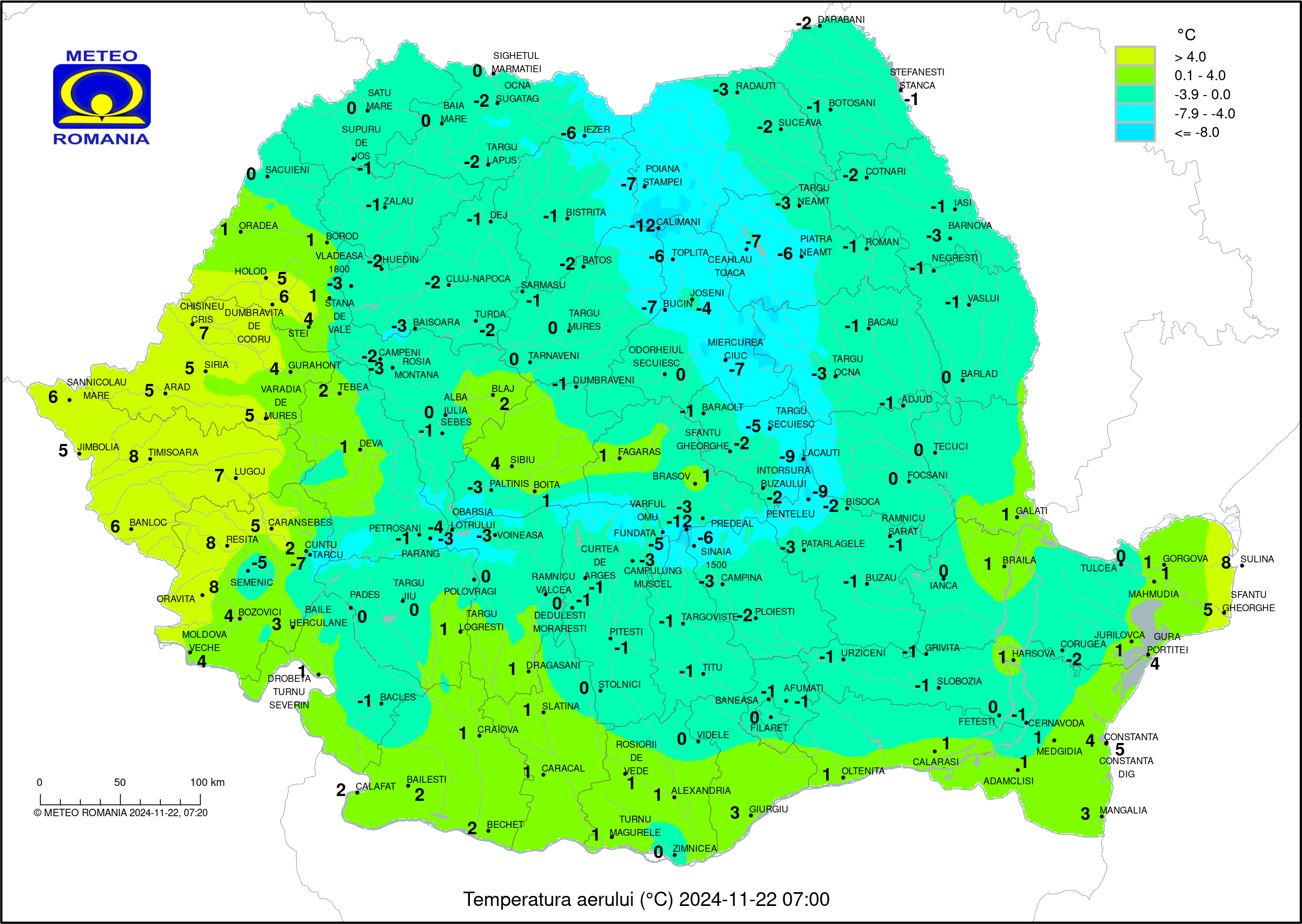 Vremea in Pitesti 2024.11.21