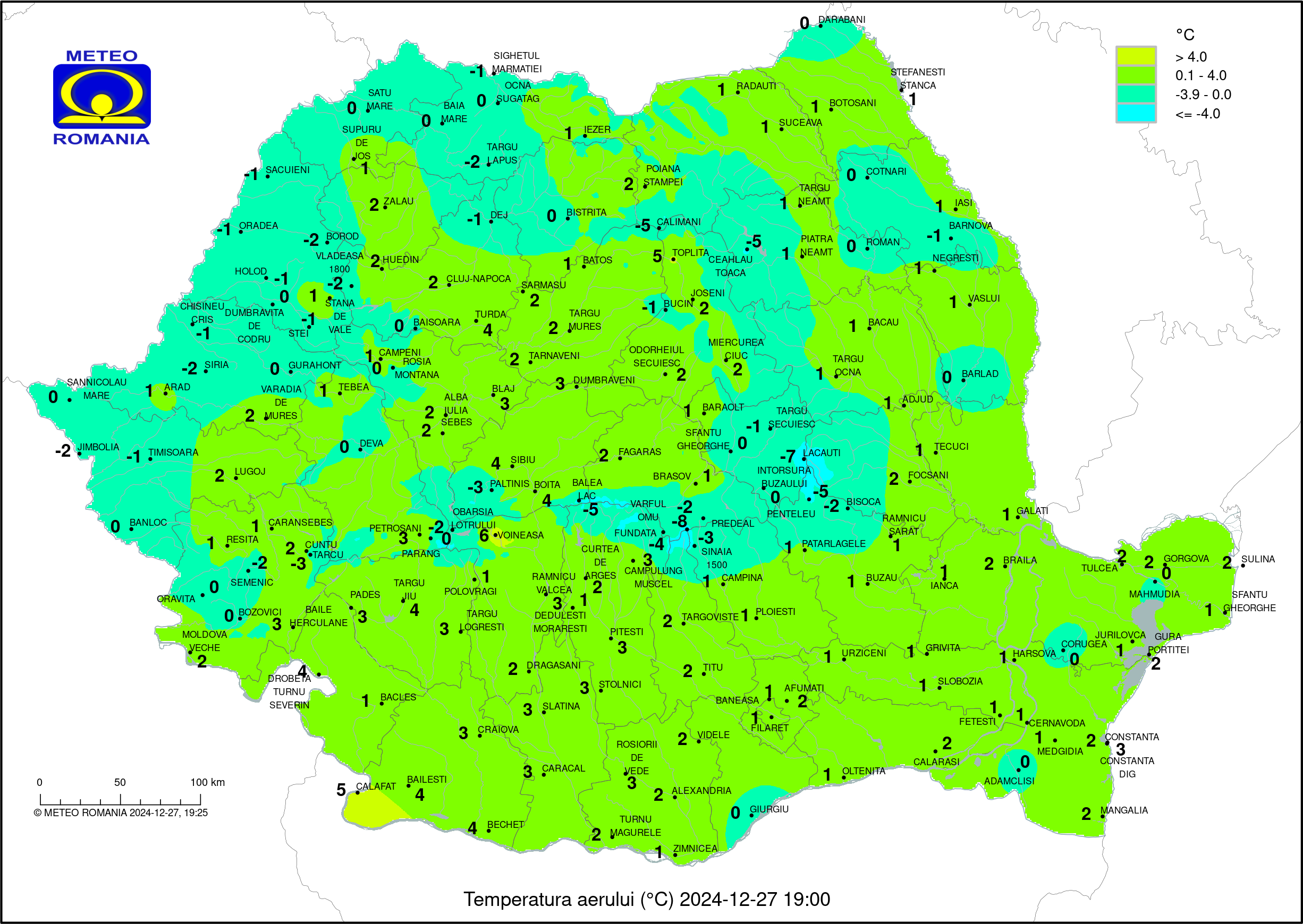 Vremea in Pitesti 2024.12.26